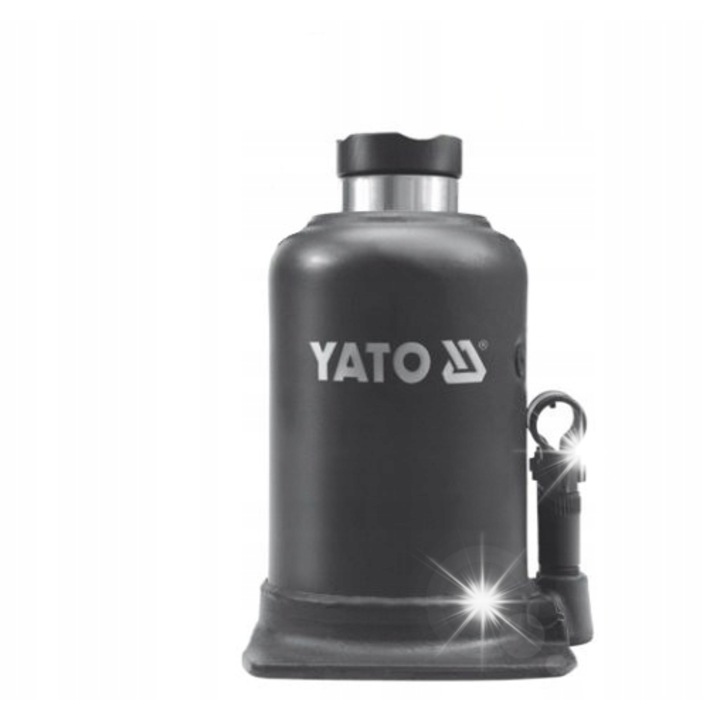 Хидравличен крик Yato 10T компактен 124x127.5mm 220-483mm
