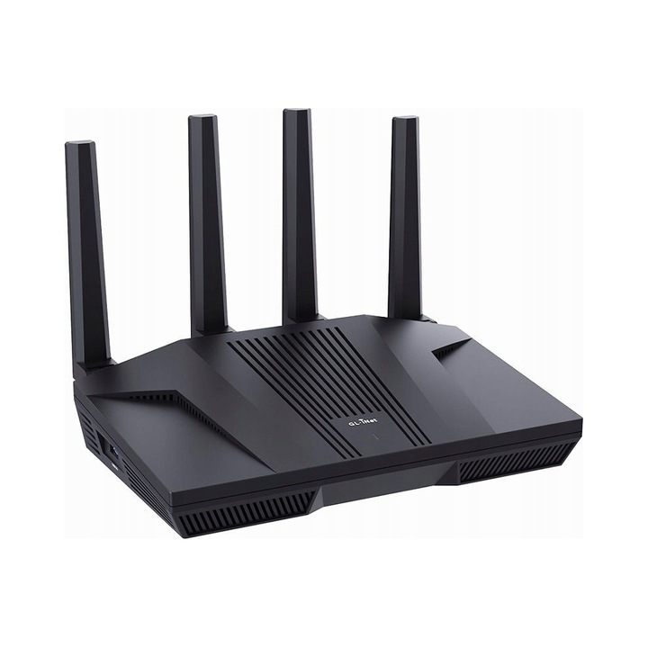 Router GL.iNet Flint 2 WiFi 6 kétsávos 5952 Mbps fekete 23.3x13.7x5.3cm