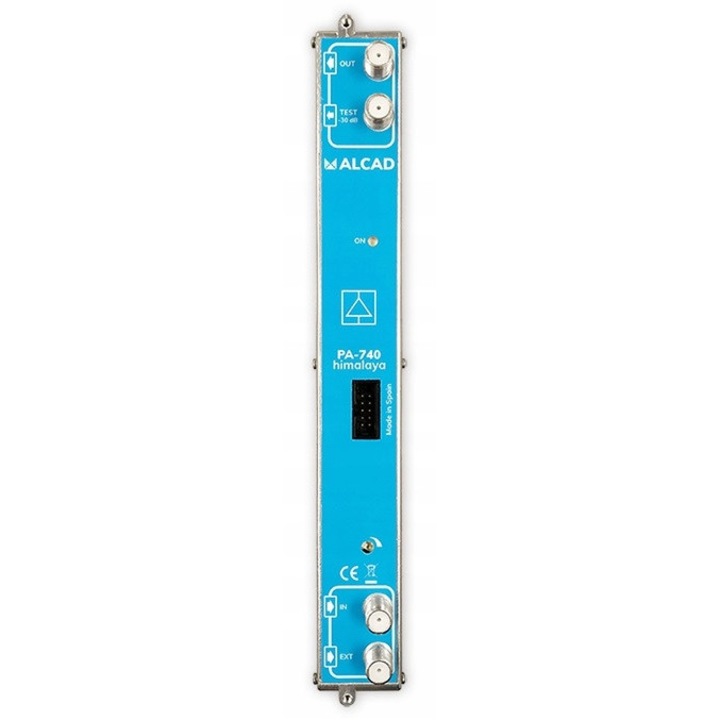 Amplificator semnal Alcad PA-740, +40dB, negru, 3kg
