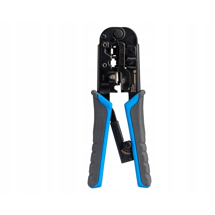 Cleste Jonard UC-4569 6-in-1 pentru cabluri RJ45 RJ11 RJ12, multicolor, 19.05x6.35x2.22cm