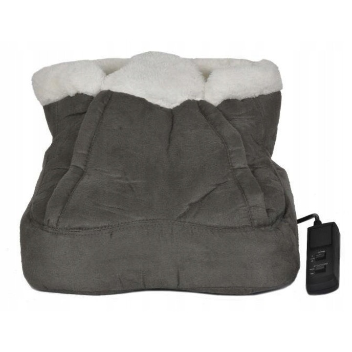 Pantof electric incalzitor si masaj Tech-Med TM-5704, reglabil, negru