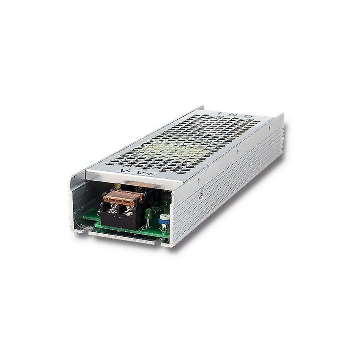 Захранване LED Qoltec 150W 12V 12.5A slim IP20 62x31x200mm