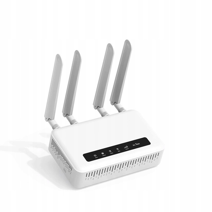Router mobil GL iNet GL-X2000 dual SIM WiFi 6 LTE eSIM 30x10x5cm