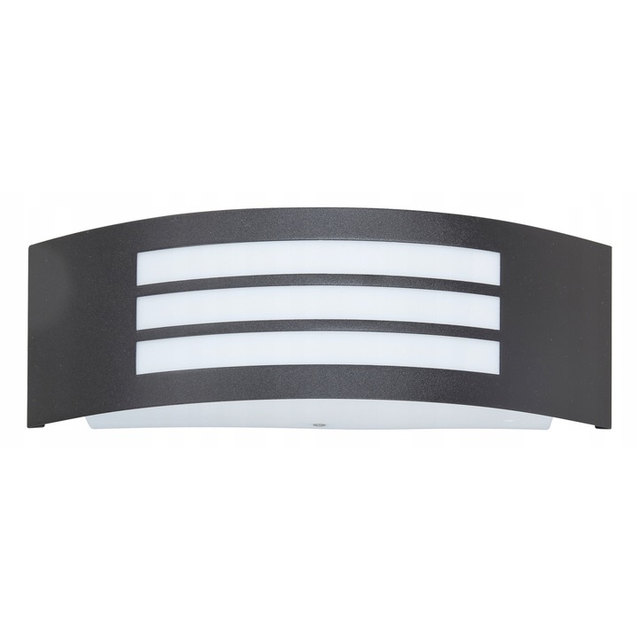 Lampa de perete pentru exterior Rabalux Roma metalica neagra 31.8x9x10cm