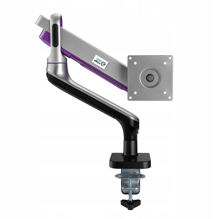 Maclean ER-436 gázrugós állítható monitortartó 17-32", fekete, VESA 75x75x100x100mm