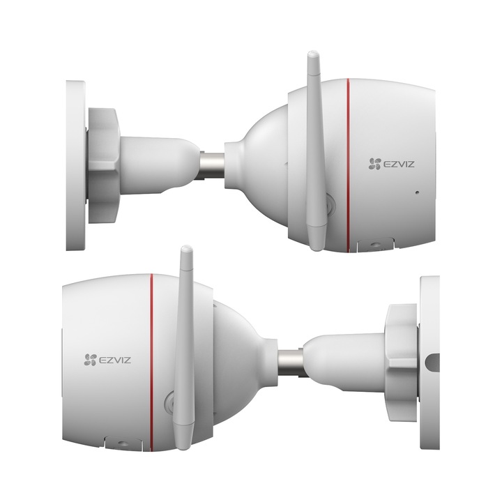 Камера за наблюдение Ezviz H3c 5MP AI WiFi IP67, цветна, 7.2x7.2x15.7cm