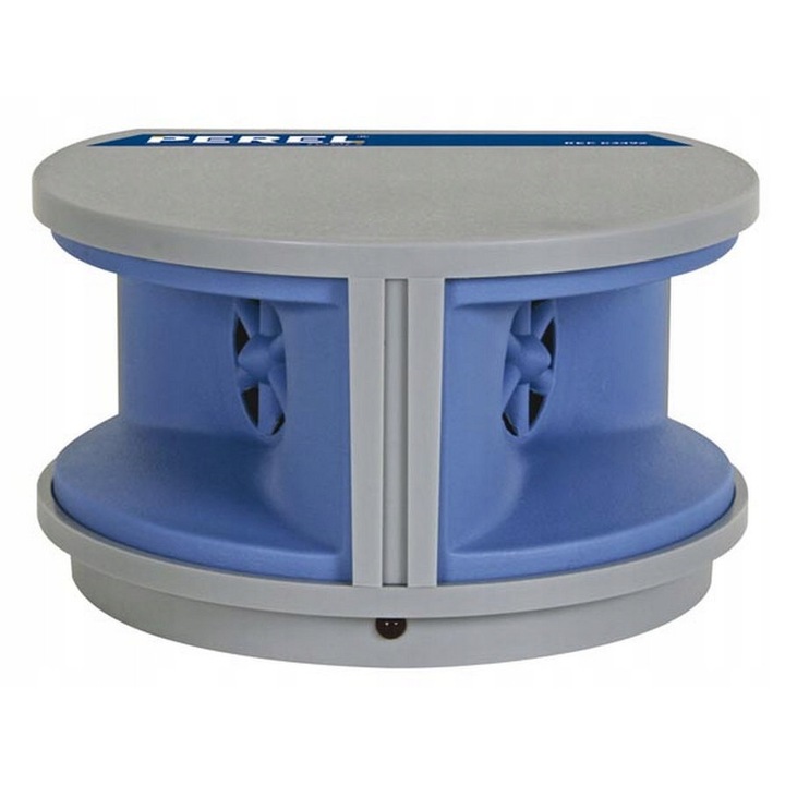 Dispozitiv ultrasonor Perel C3492, impotriva rozatoarelor si insectelor, alb, 12x9x7cm