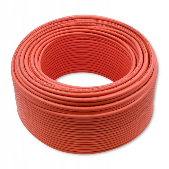 Cablu solar Qoltec 4mm 100m rezistent UV -40C