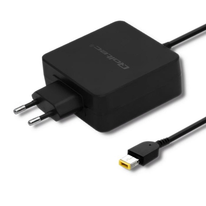 Qoltec laptop tápegység 65W 20V 3.25A slim tip+pin