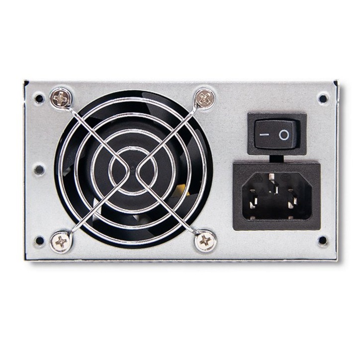 Sursa alimentare PC Qoltec PCI-E 1850W, 80 PLUS Platinum, PFC activ si protectii multiple, gri, 267x111x63 mm