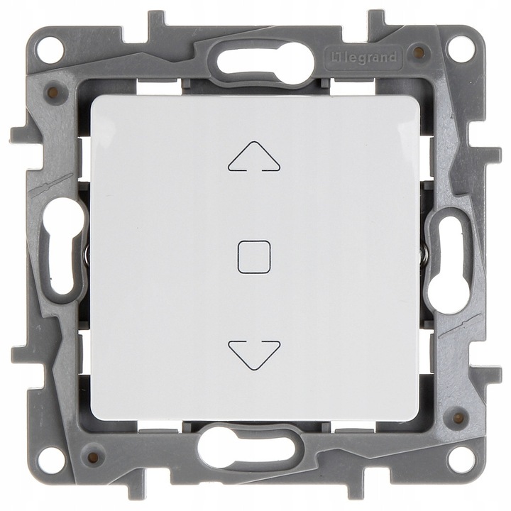 Legrand Niloe redőnyvezérlő kapcsoló 10A fehér 45x45mm