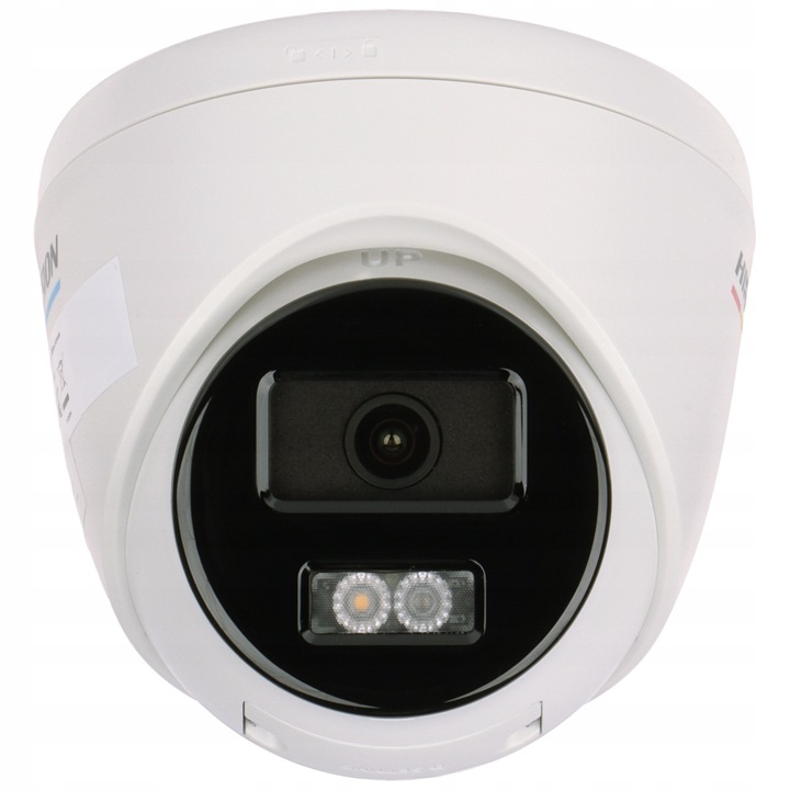 IP камера Hikvision DS-2CD1347G2H-LIUF/SL, 3.7MP, ColorVu, бяла, 110x103mm