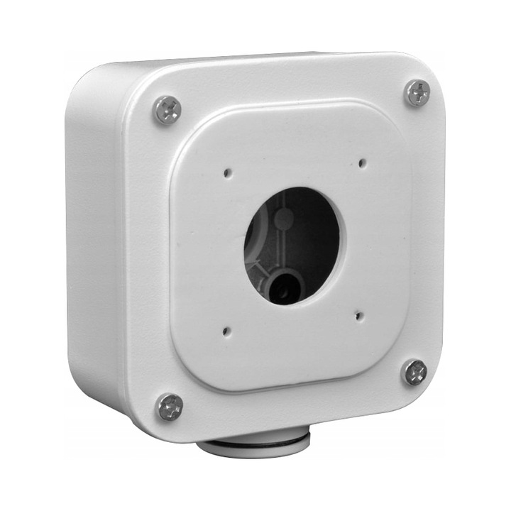 Монтажна кутия BCS BCS-B-STIP/BTIP(2.0) от алуминий, IP66, за камери BCS-B-TIP, бяла, 93x93x39 мм, 1 бр
