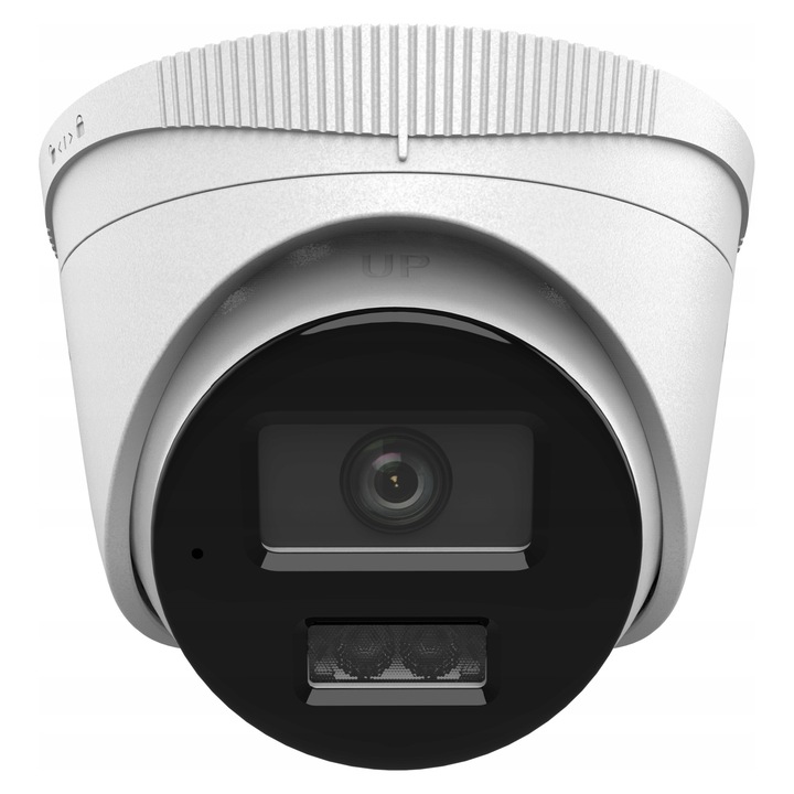 Камера IP HiLook IPCAM-T8-30DL 8MP 4K PoE, микрофон, бяла