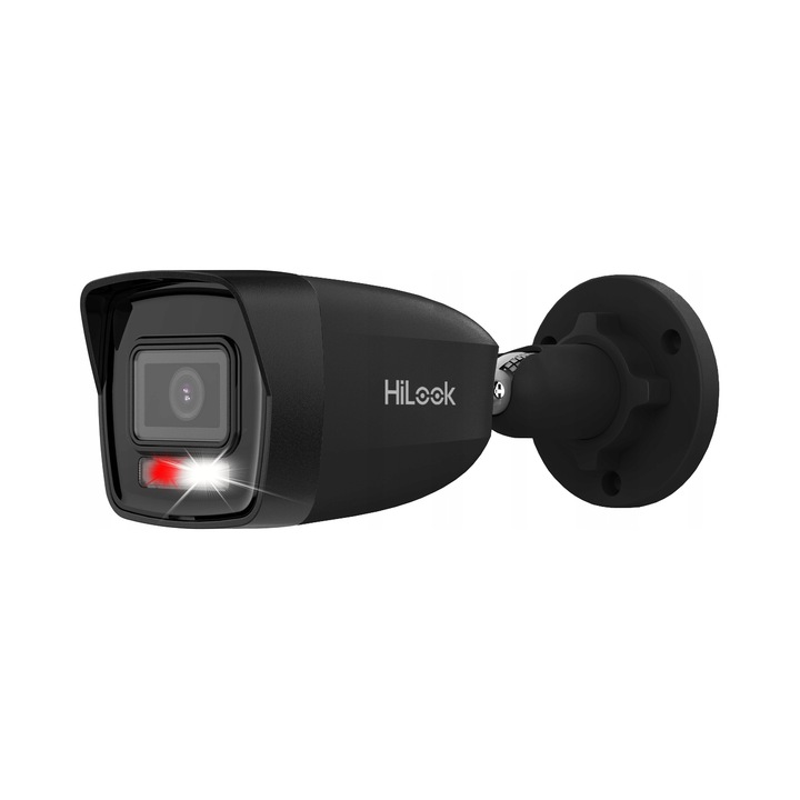 Камера за наблюдение HiLook IPC-B160HA-LU 6MP двойна светлина черна 184x66x69mm