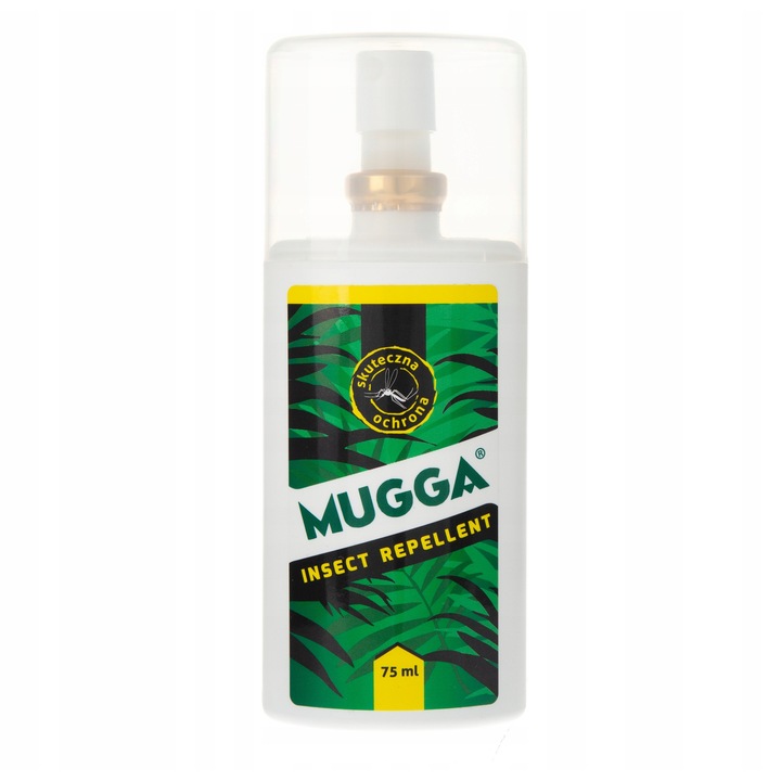 Spray insecticid Mugga 9,5% DEET 75ml, protectie 6h