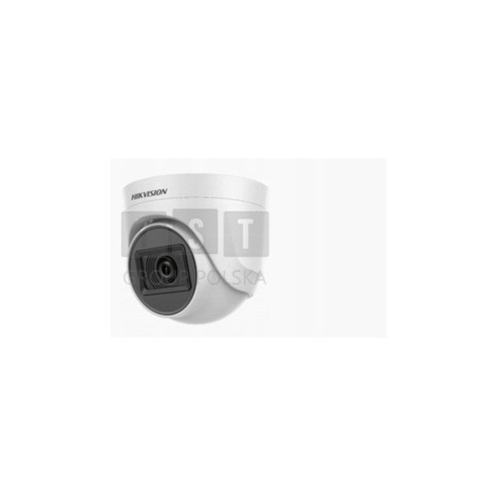 Камера за наблюдение Hikvision DS-2CE76D0T-ITPF, 2MP, IR 20m, бяла, 84.6x78.9mm