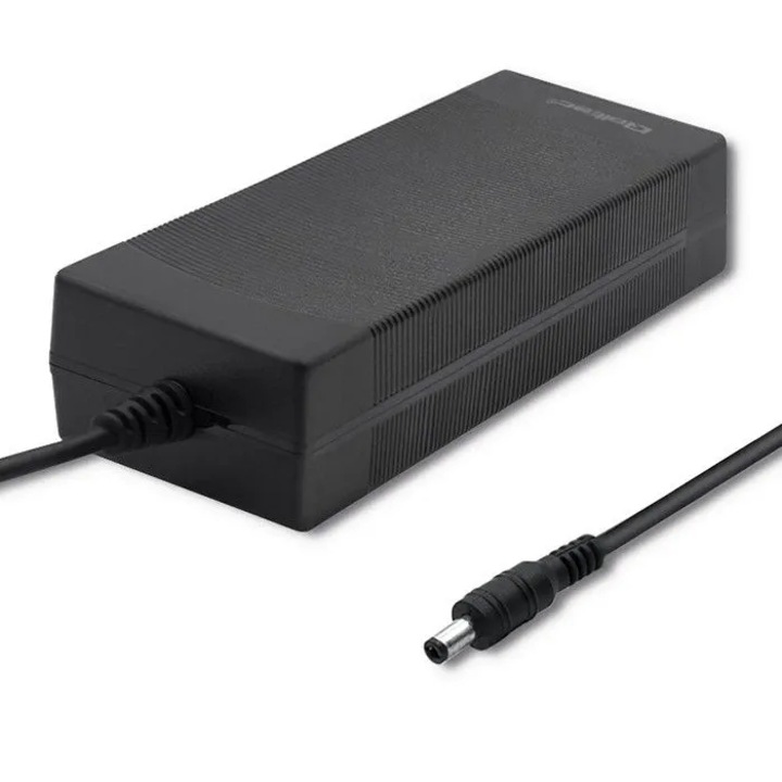 Alimentator desktop Qoltec 120W 24V 5A negru 170x40x67mm cu cablu 1.15m