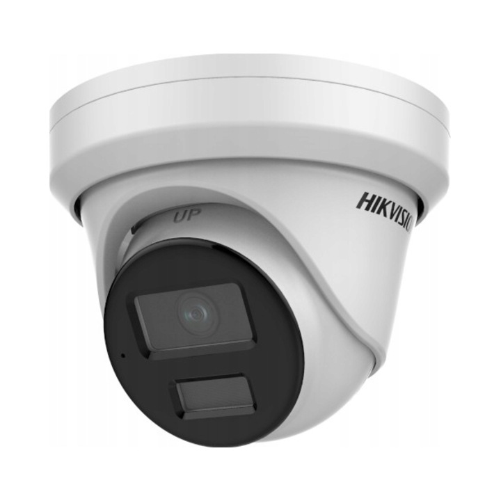Камера за наблюдение Hikvision DS-2CD2383G2-LI2U 8MP ColorVu бяла 127x96mm