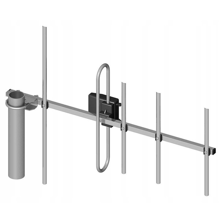 Dipól irányított antenna CDMA-5 400-470MHz 6dBi kábel 5m FME
