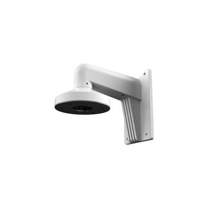 Suport de perete Hikvision DS-1273ZJ-135, din aluminiu, pentru camere dome, alb, distanta de montaj 95 mm