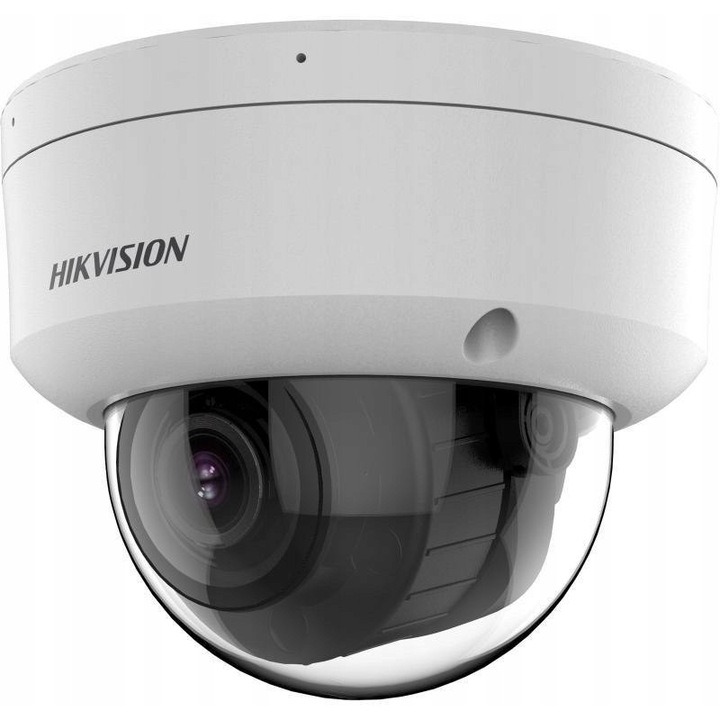 Камера IP Hikvision DS-2CD2743G2-LIZS2U (2.8-12mm), 3 MP, моторизиран обектив 2.8-12mm, Smart Hybrid Light, нощно виждане 40 м, IP67, IK10, бял, 1 бр