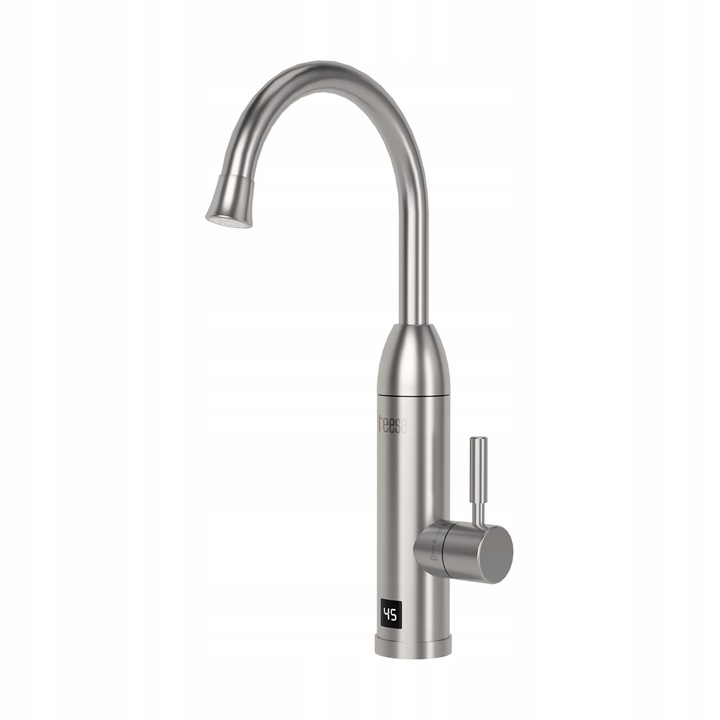 Teesa konyhai csaptelep vízmelegítővel 3500W inox 189,5x104x492,5mm LED