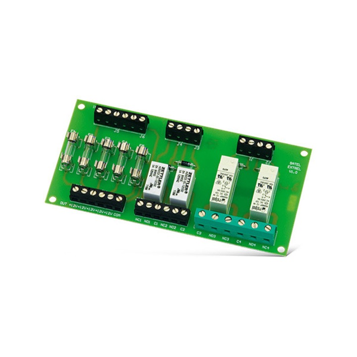 Релеен модул Satel MP-1 галванична изолация 140x69x18mm 12V DC