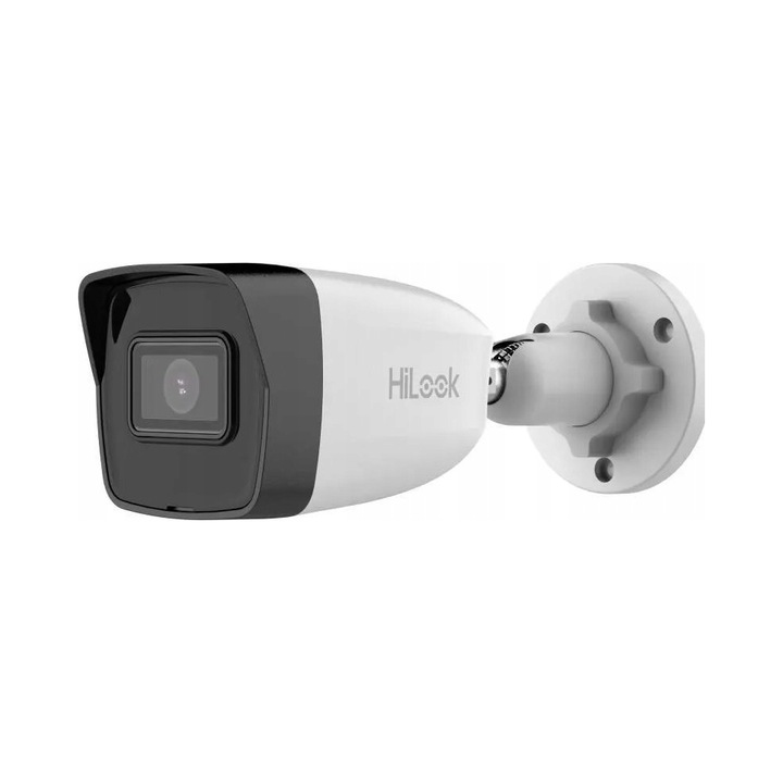 Комплект за наблюдение HiLook IPC-B140HA-LU 4MP, PoE, микрофон, 184x66x69mm, бял