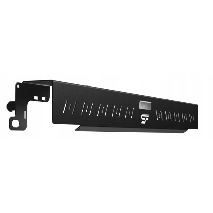 LED панел Stalflex Rack 19 инча черен 1U 485x44.5x40mm
