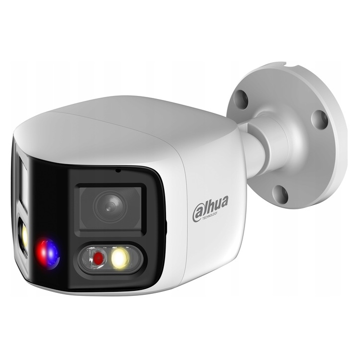 Dahua IPC-PFW3849S-A180-E2-AS-PV megfigyelő kamera, panorámás, 8MP, fekete, IP67, 2.8mm, 180°