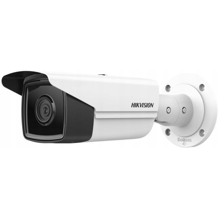 Камера IP Hikvision DS-2CD2T83G2-2LI(2.8mm), acusense smart hybrid light, 4k (3840x2160) 8MP, нощно виждане 60 м, ip67, бял