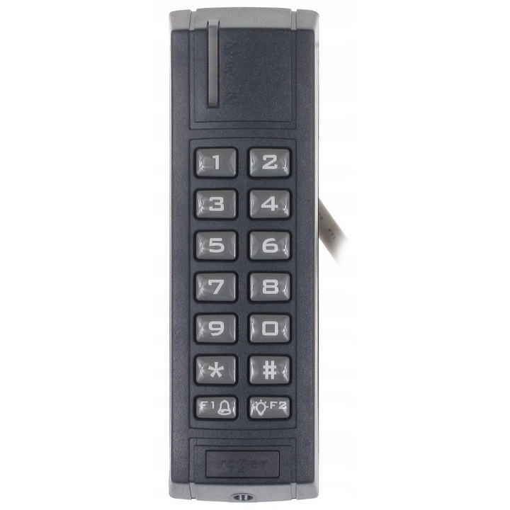 Контрол на достъп Roger PR311SE-G, клавиатура, черен, 15x4.6x2.3cm
