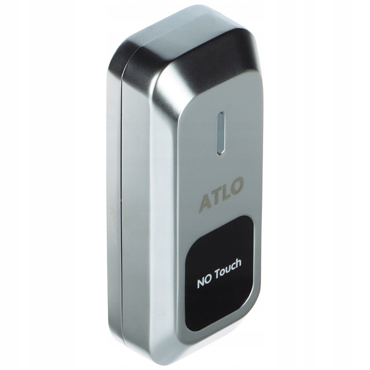 Buton fara contact deschidere usi Atlo PBT-2 negru argintiu 79x33x20mm