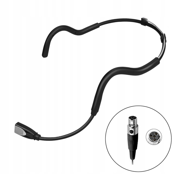 Microfon lavaliera Kimafun WP88 mini XLR 4 pini