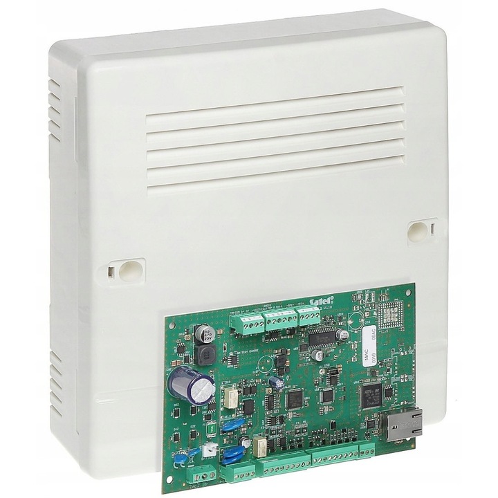 Satel Versa IP riasztóközpont, hibrid, 2 zónás, fehér, 266x286x100mm