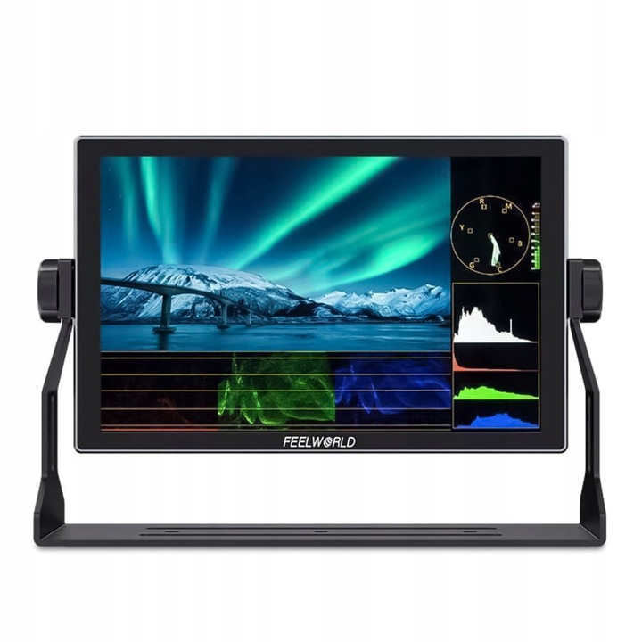 Монитор/дисплей Feelworld S10 10,1'' 12G-SDI HDMI 4K, черен