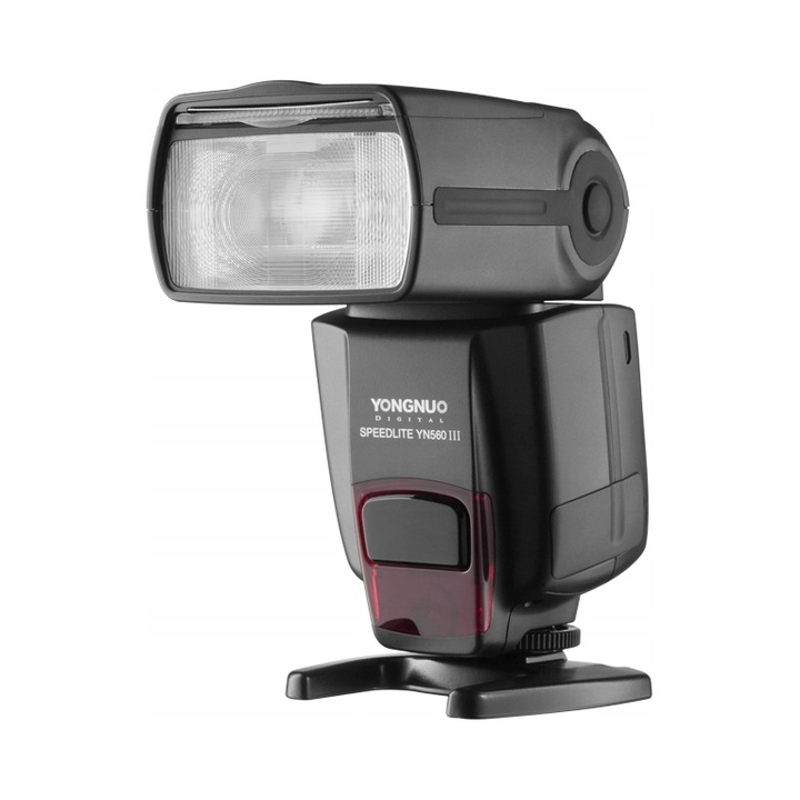 Светкавица Yongnuo YN-560 III, ръчна, зуум 24-105mm, бяла, универсална
