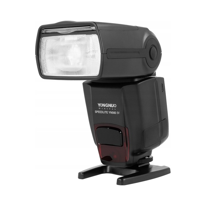 Светкавица Yongnuo YN-560IV, мощна, с увеличение, черна
