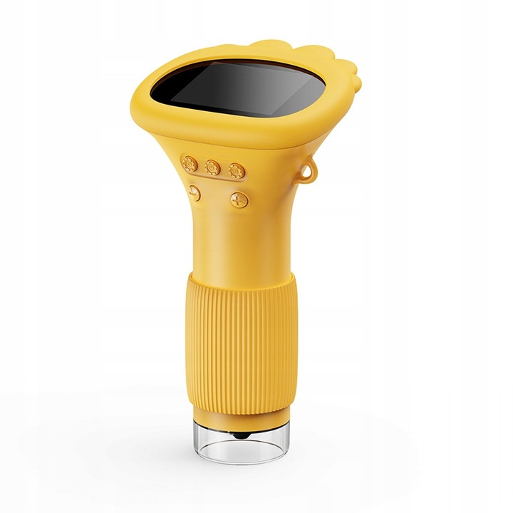 MBG Line преносим цифров микроскоп, 2 MP камера, 1000x увеличение, 2" LCD екран, LED, жълт