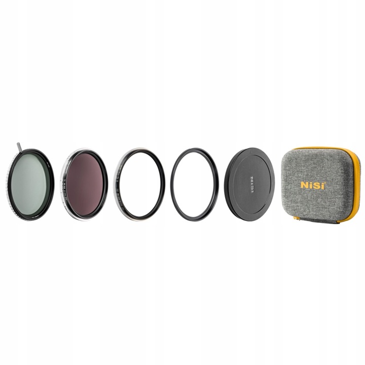 Комплект филтри NiSi Swift System VND Black Mist, 77mm, променлив, черен, 77mm