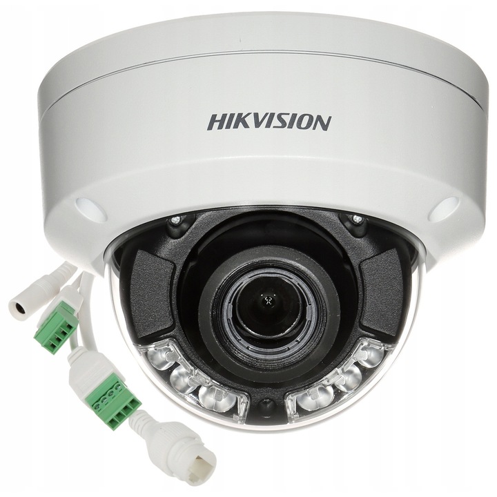 Hikvision DS-2CD2787G2HT-LIZS(2.8-12MM)(EF) IP megfigyelő kamera, 4K UHD 8.3 Mpx, Motozoom 2.8-12 mm, Smart Hybrid Light ColorVu, PoE (802.3af), IP67, Fehér