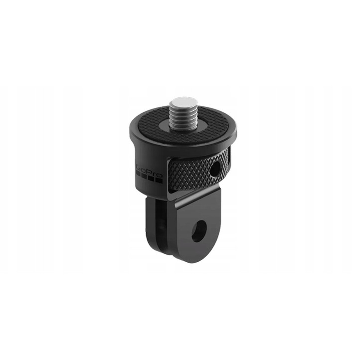 Адаптер за монтаж GoPro 1/4-20 Mounting Finger Adapter, с метална резба 1/4-20, за захващане тип finger и статив, Черен, 1 бр.