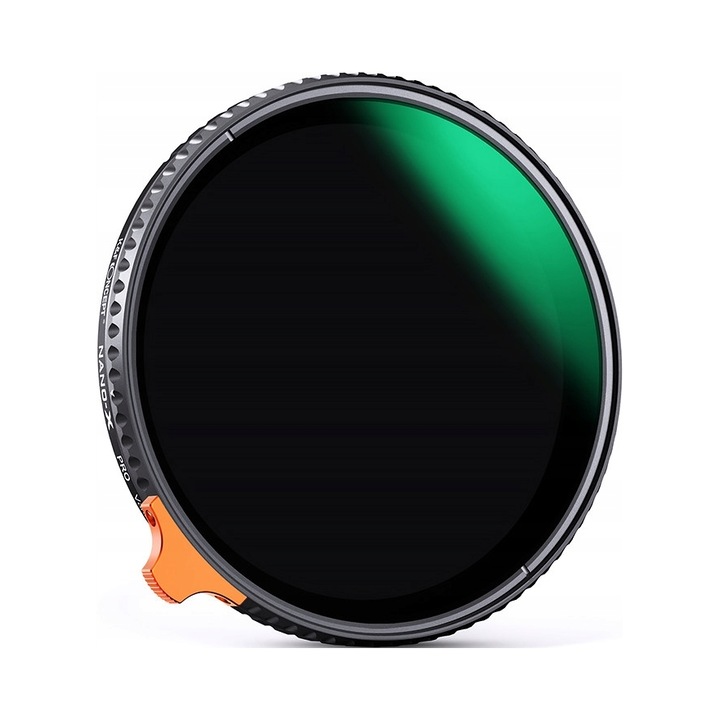 Filtru reglabil gri K&F Concept Nano-X 67mm ND2-ND400
