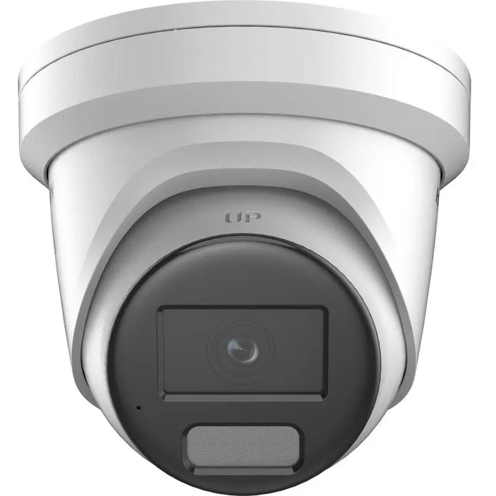 Камера IP Hikvision DS-2CD2347G2H-LIU (2.8 mm) ColorVu, 4 Mpx, PoE 802.3af, IP67, Бяла