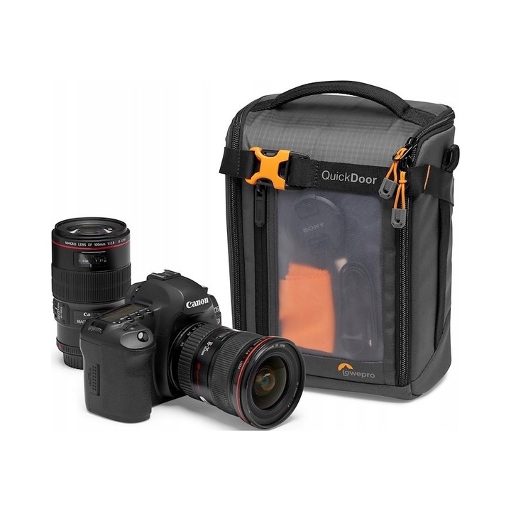 Фото чанта Lowepro GearUp Creator Box L II, зелена, 20x12.5x26 см