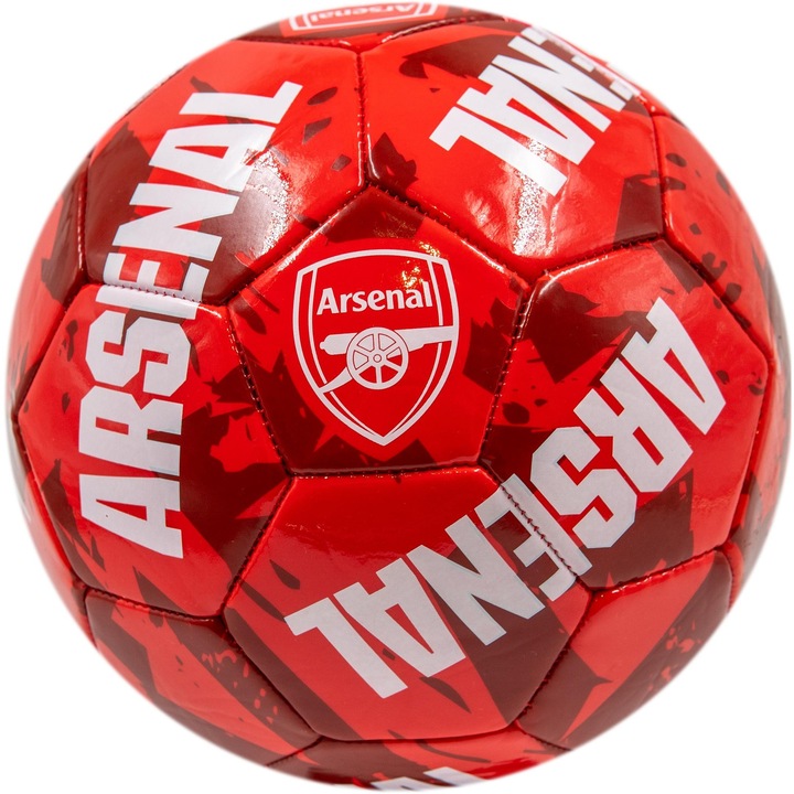 Футболна топка Arsenal FC, размер 5, 32 панела, синя, 0.41кг