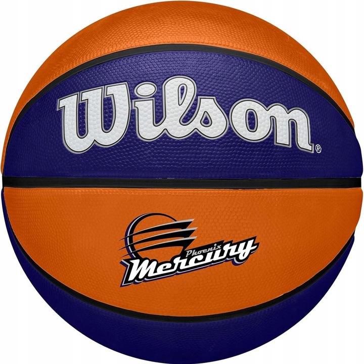 Баскетболна топка Wilson WNBA Phoenix Mercury оранжево-лилава 23см R6