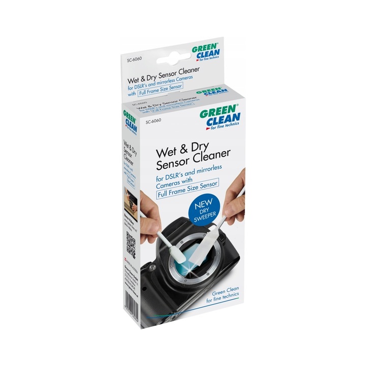 Комплект от 8 шпатули Green Clean Full Frame за почистване на сензор, 24 мм