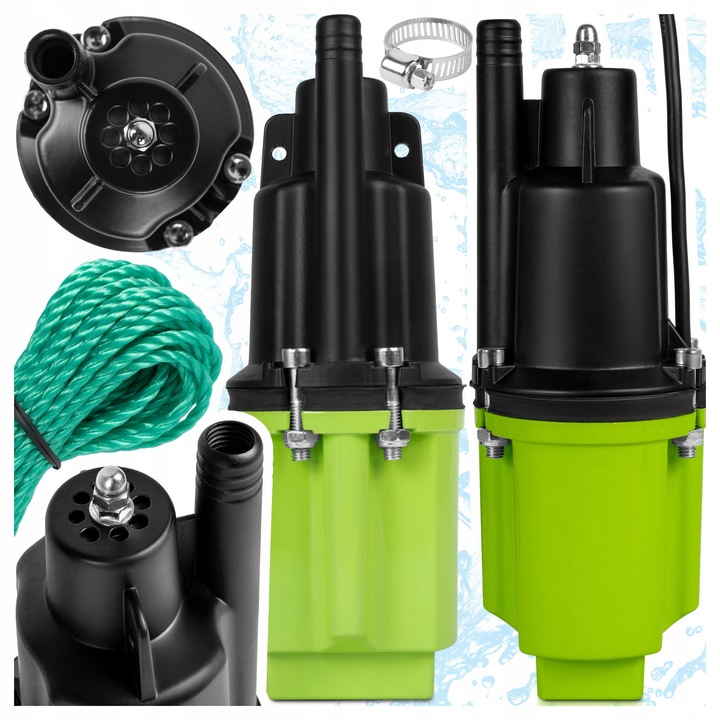 Потопяема помпа за чиста вода Maltec MasterPump 480W мембранна 27x10x10cm